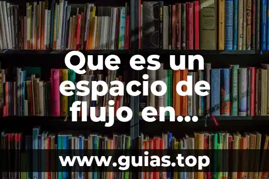 Que es un espacio de flujo en indesign