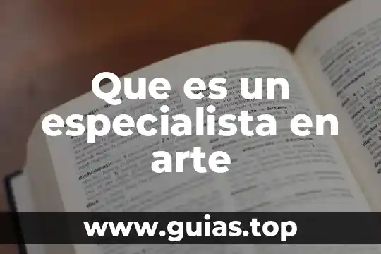 Que es un animal especialista y uno generalsita 3 Que es un especialista en arte