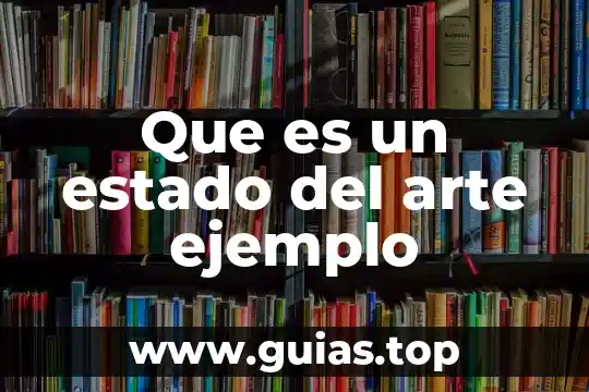 Espacio de color que es 4 Que es un estado del arte ejemplo