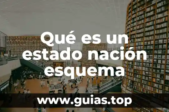 Que es ser servidor de la nacion 3 Qué es un estado nación esquema