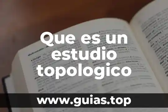 Que es estudio del banco de semillas concepto 5 Que es un estudio topologico