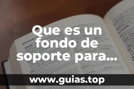 Que es una cuenta recaudadora bbva 3 Que es un fondo de soporte para una cuenta