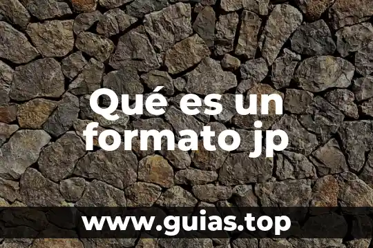 Formato edd que es 3 Qué es un formato jp