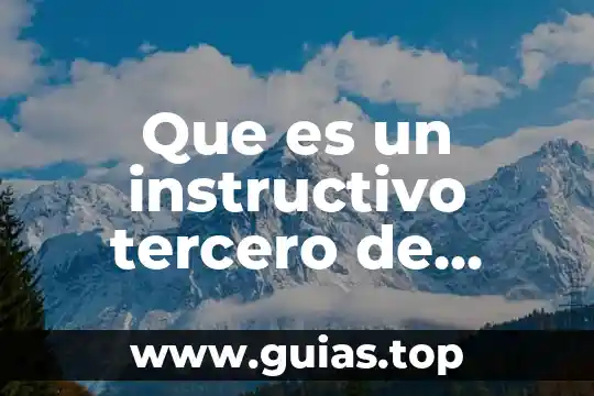 Que es conciencia primaria 6 Que es un instructivo tercero de primaria