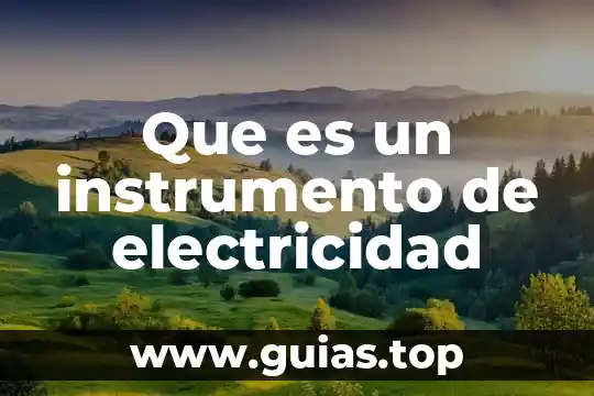 Que es inerte en electricidad 3 Que es un instrumento de electricidad