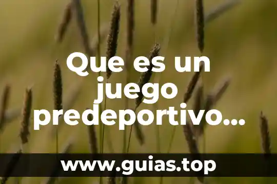 Que es pnce en educacion 7 Que es un juego predeportivo en educacion fisica