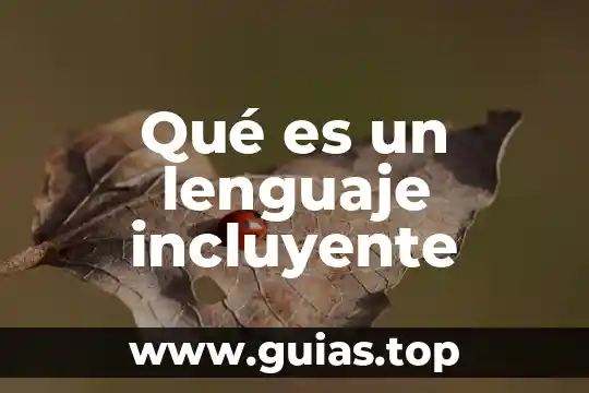 Que es referencial en lenguaje 8 Qué es un lenguaje incluyente