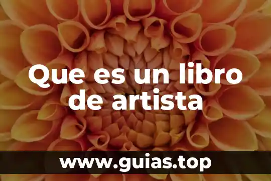 Que es un libro de artista
