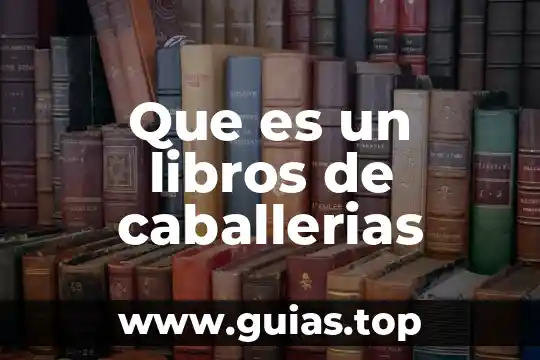 Qué es símbolo libros 5 Que es un libros de caballerias