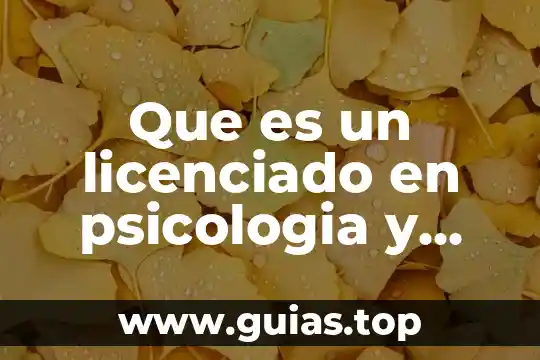 Qué es afrontamiento en psicología 8 Que es un licenciado en psicologia y neurociencias