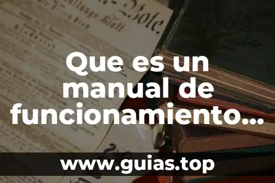 Que es programación evolutiva 8 Que es un manual de funcionamiento de equipos