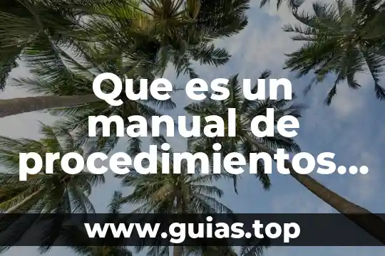 Que es el codigo nacional de procedimientos penales concepto 5 Que es un manual de procedimientos de enfermeria