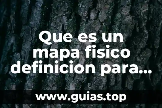 Qué es calibre definición 3 Que es un mapa fisico definicion para niños