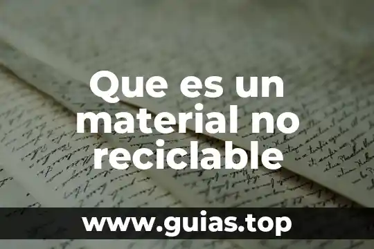 Material pp-r que es 6 Que es un material no reciclable