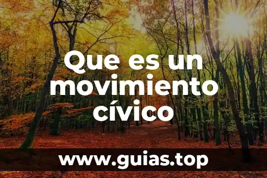 Que es un movimiento telurico trepidatorio 4 Que es un movimiento cívico