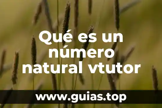 Que es un recurso natural sustentable y no sustentable 7 Qué es un número natural vtutor
