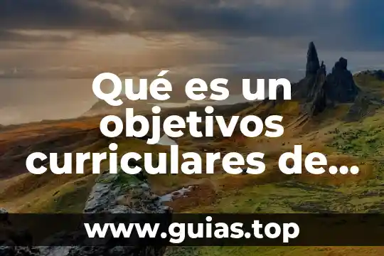Que es carrera de velocidad concepto 8 Qué es un objetivos curriculares de la carrera