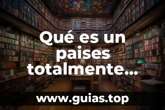 Can que es los países que lo integran, objetivos 3 Qué es un paises totalmente desarrollados