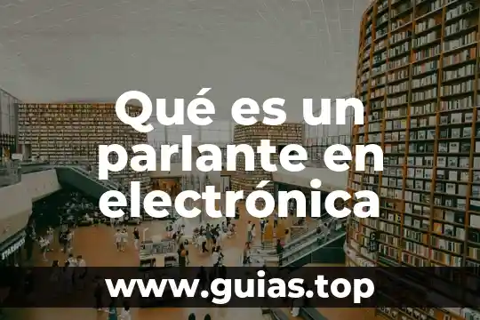 En términos bíblicos que es la vanagloria 5 Qué es un parlante en electrónica