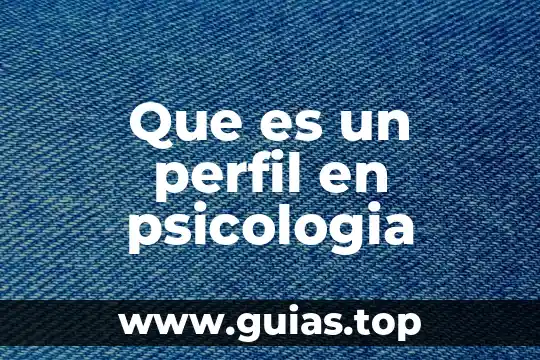 Qué es el trauma para la psicología 7 Que es un perfil en psicologia