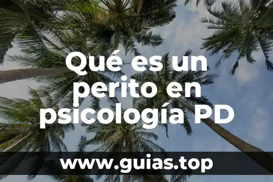 Qué es el azul psicología 6 Qué es un perito en psicología PD
