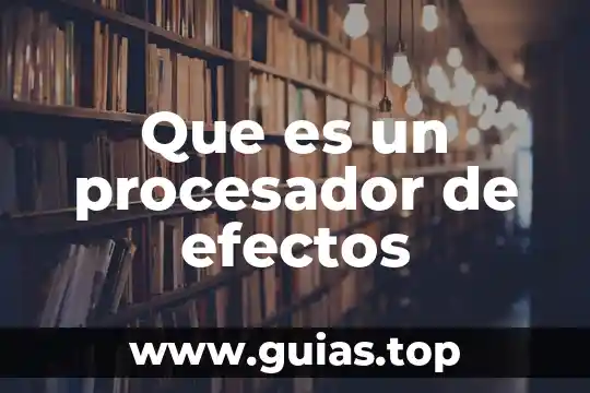 Qué es la marihuana sintética y sus efectos 4 Que es un procesador de efectos