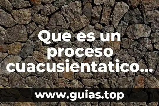 Que es ley proceso legislativo 6 Que es un proceso cuacusientatico definicion