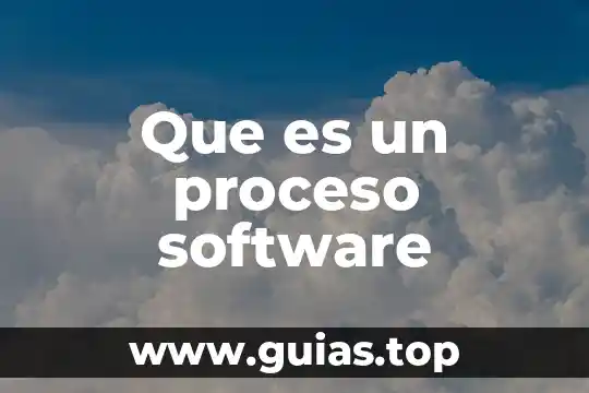 Que es ley proceso legislativo 5 Que es un proceso software