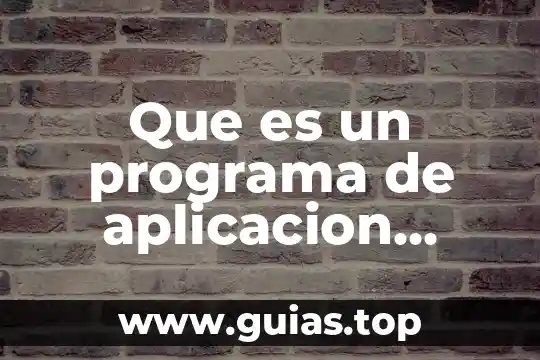 Que es una fuente de financiamiento definición de autores 8 Que es un programa de aplicacion segun autores