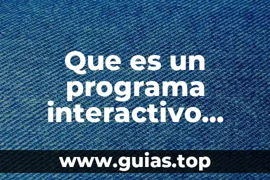 Que es un paradigma orientado a objetos en programacion 4 Que es un programa interactivo orientado a eventos