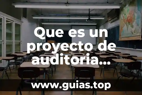 Que es el juicio de nulidad en materia administrativa 3 Que es un proyecto de auditoria administrativa