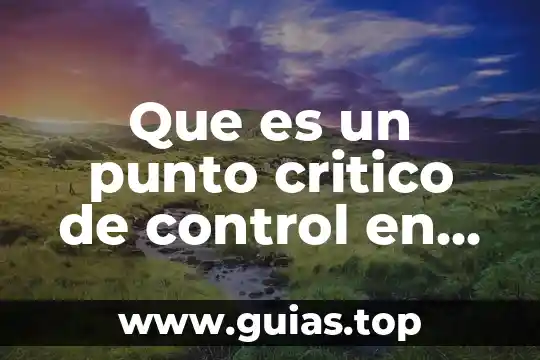 Que es el pensamiento crítico social 6 Que es un punto critico de control en uroanalisis