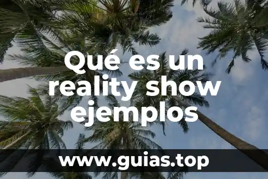 Que es la realidad aumentada ejemplos 4 Qué es un reality show ejemplos