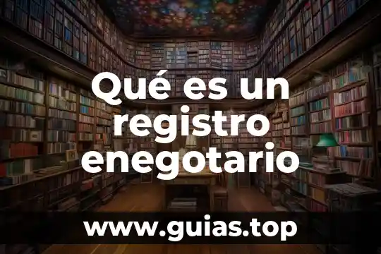 ¿Qué es el número de registro de la UDA? 4 Qué es un registro enegotario