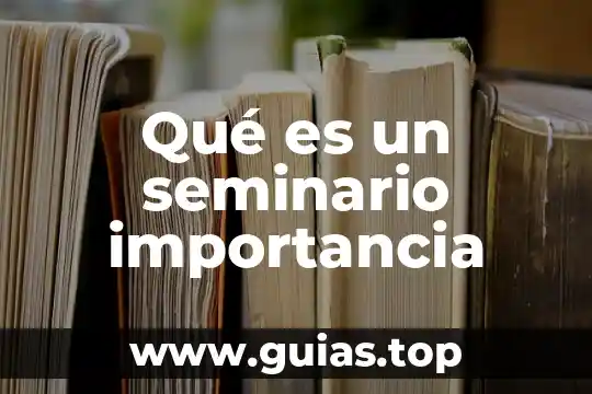 ¿Qué es el número Dín? 3 Qué es un seminario importancia