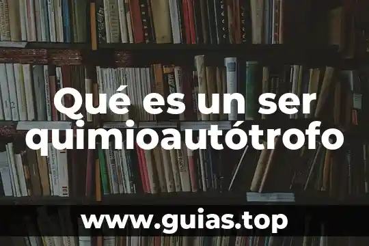 Que es ser peripatetico 7 Qué es un ser quimioautótrofo