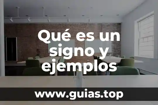 Qué es un signo psicología 3 Qué es un signo y ejemplos