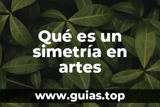 Que es arte renacentista y sus principales artes 4 Qué es un simetría en artes