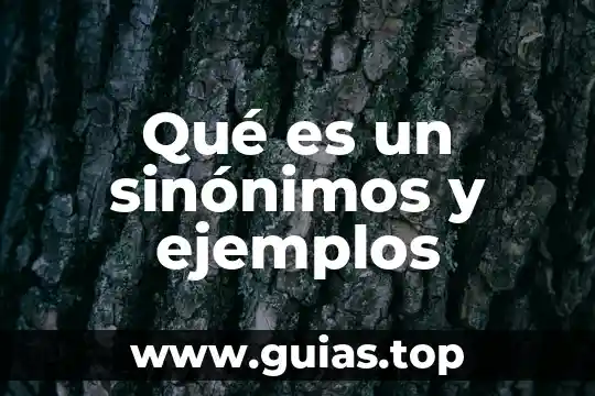Que es la verdad relativa ejemplos 8 Qué es un sinónimos y ejemplos