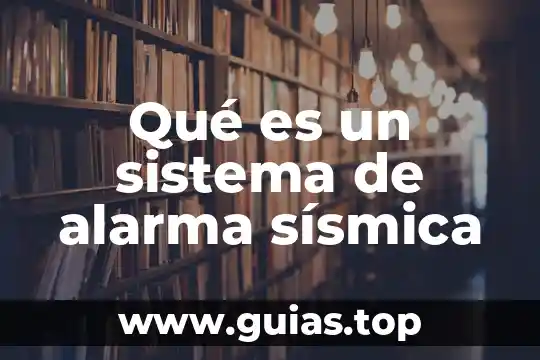 Alarma personal para que es 3 Qué es un sistema de alarma sísmica