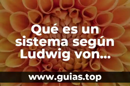 Que es el existencialismo segun nietzsche 7 Qué es un sistema según Ludwig von Bertalanffy