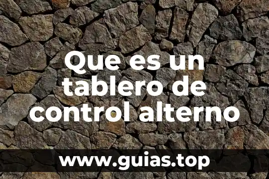 Que es control prenatal embarazo 7 Que es un tablero de control alterno