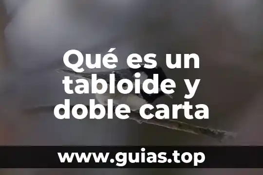 Qué es el método de doble saldo decreciente 6 Qué es un tabloide y doble carta
