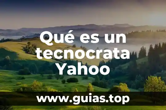 Que es el curriculum oculto yahoo 7 Qué es un tecnocrata Yahoo