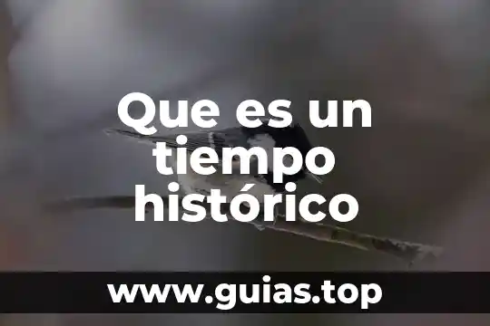 Que es el tiempo pasado compuesto 4 Que es un tiempo histórico