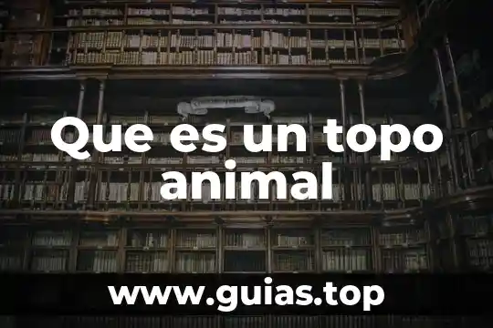 Que es un lucio animal 8 Que es un topo animal