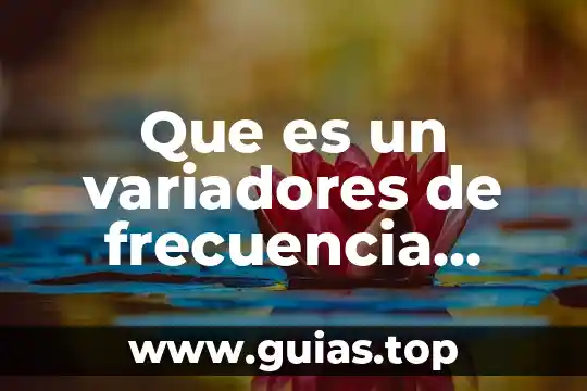 Qué es una gráfica de polígonos de frecuencia 4 Que es un variadores de frecuencia tipos