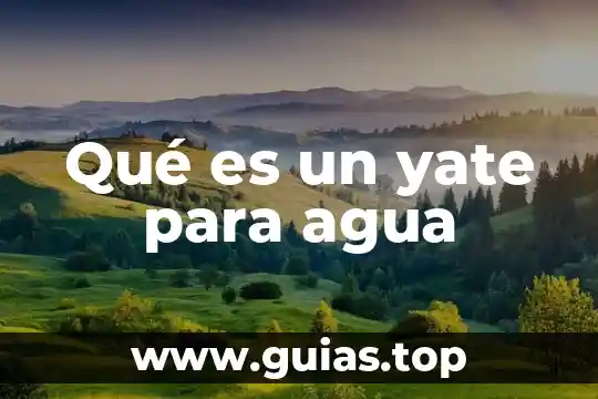 Que es la autoionización del agua libros 4 Qué es un yate para agua