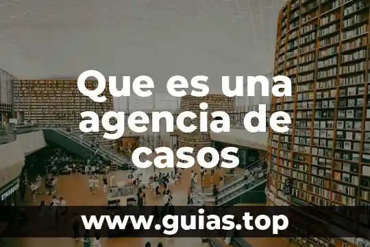Que es agencia plan nacional de desarrollo 5 Que es una agencia de casos