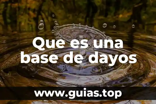 Que es depurar base de datos 5 Que es una base de dayos